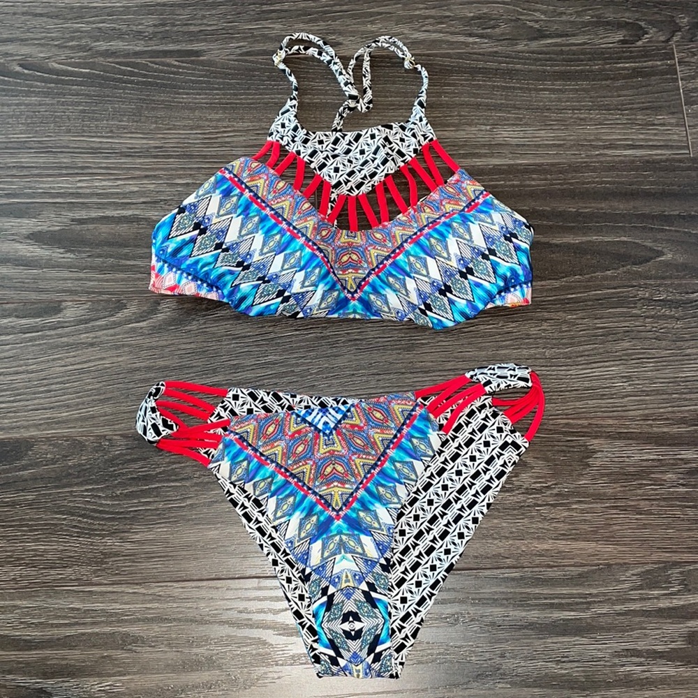 High neck bikini